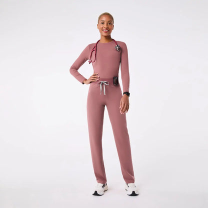 Palmer Ribbed Long-Sleeve Underscrub