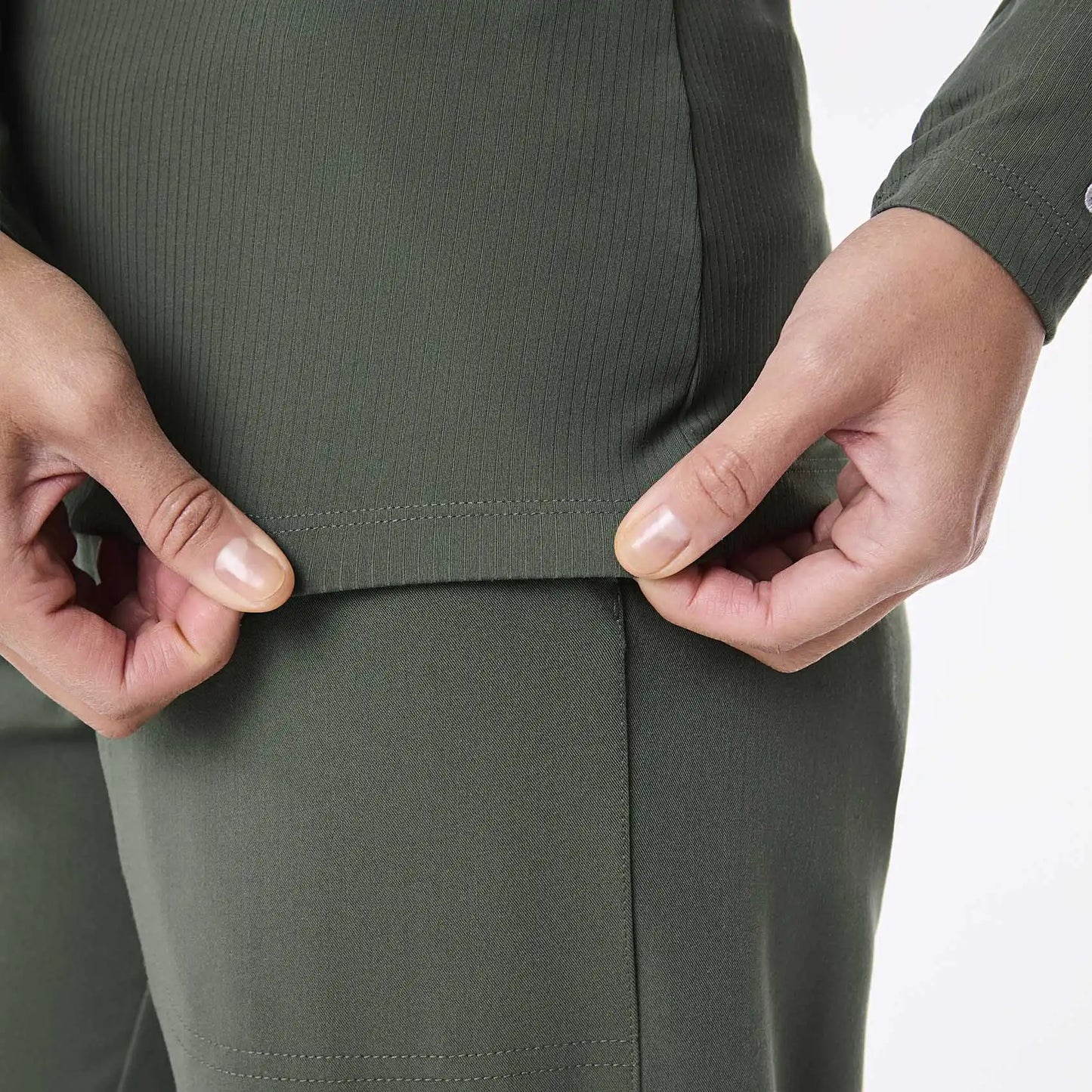 Palmer Ribbed Long-Sleeve Underscrub