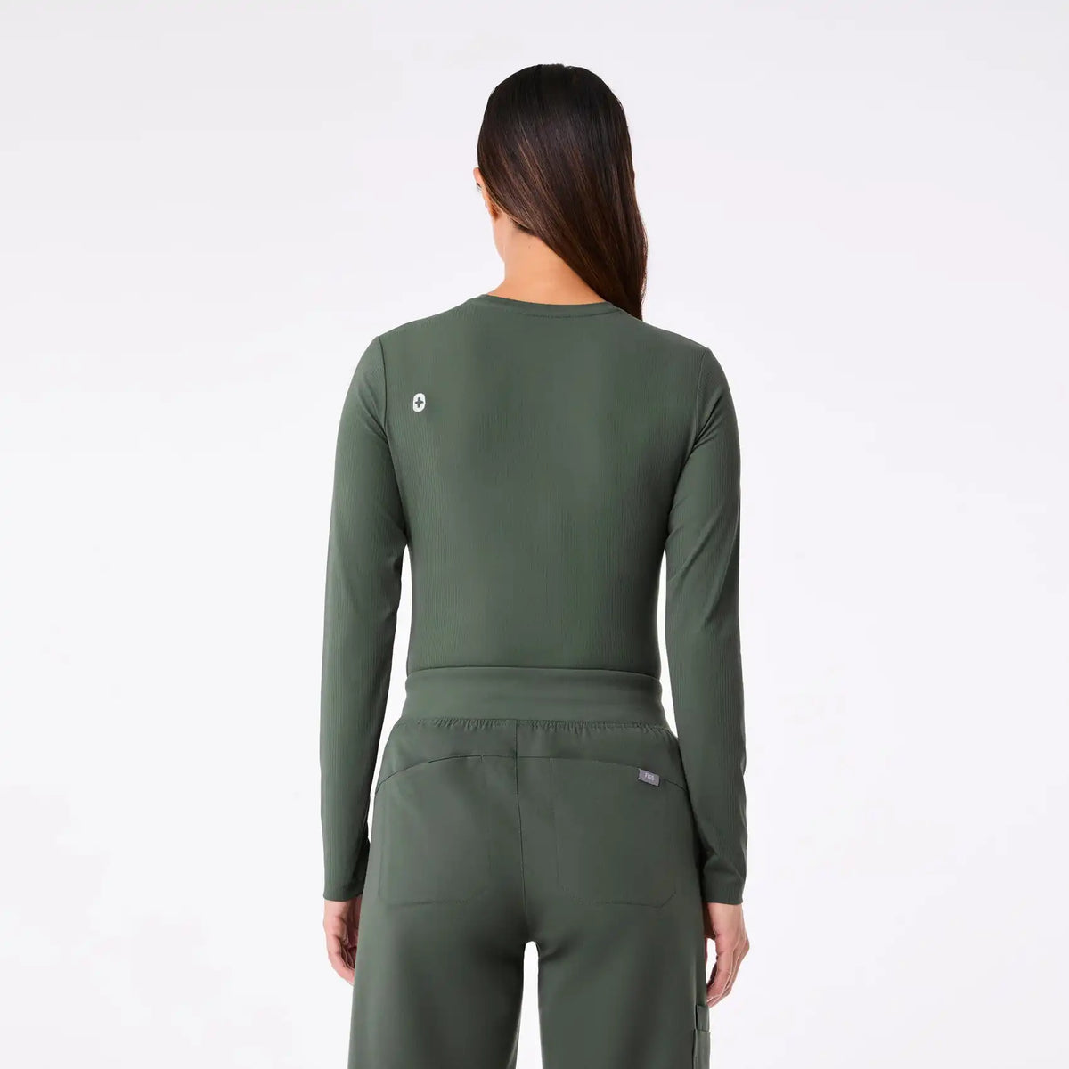 Palmer Ribbed Long-Sleeve Underscrub