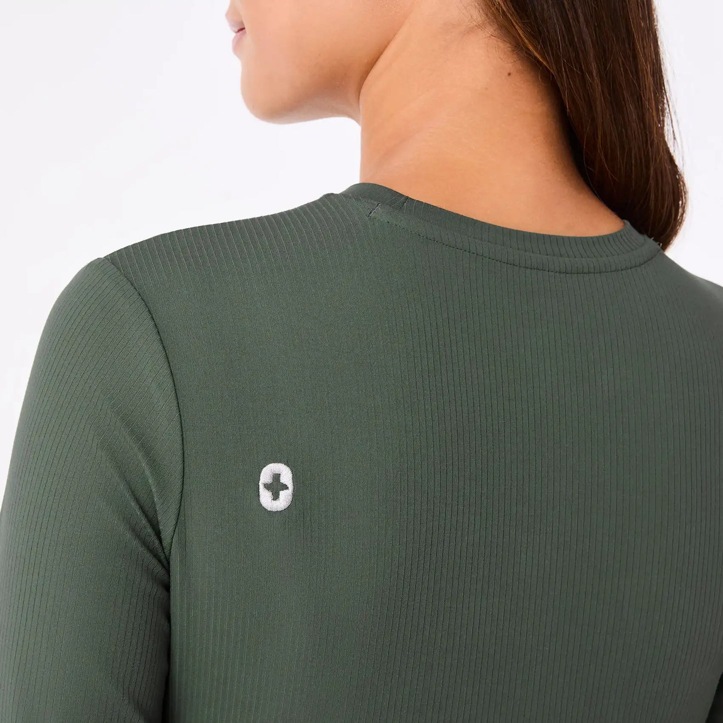Palmer Ribbed Long-Sleeve Underscrub
