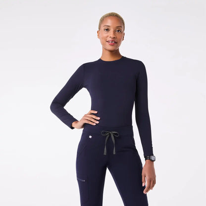 Palmer Ribbed Long-Sleeve Underscrub