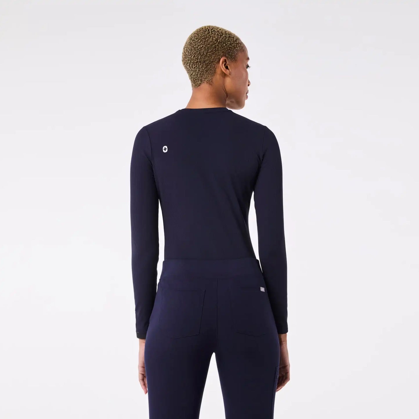 Palmer Ribbed Long-Sleeve Underscrub