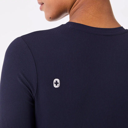 Palmer Ribbed Long-Sleeve Underscrub