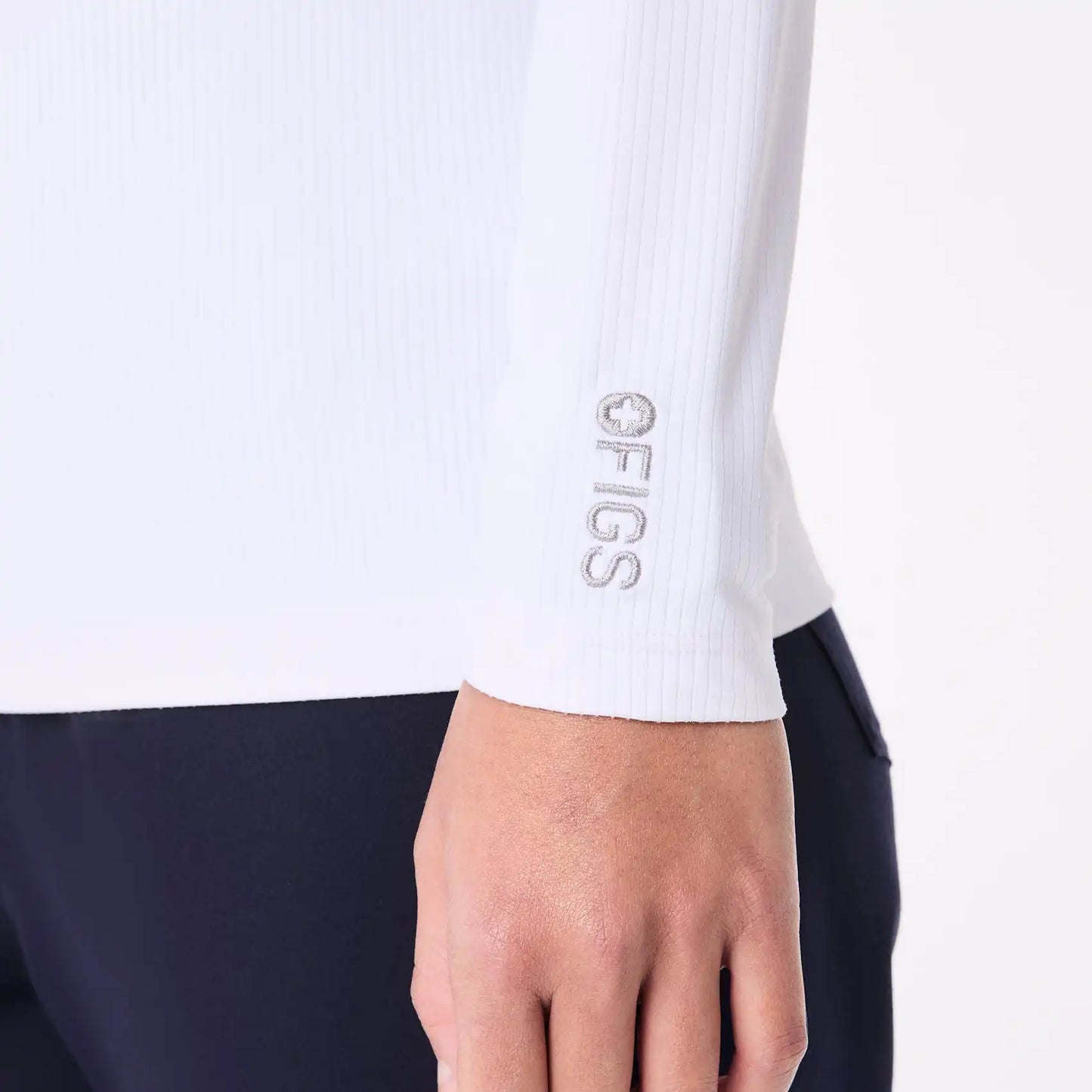 Palmer Ribbed Long-Sleeve Underscrub