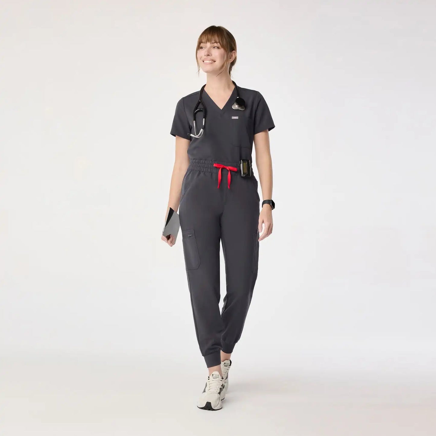 Uman High-Rise Jogger Scrub Pant