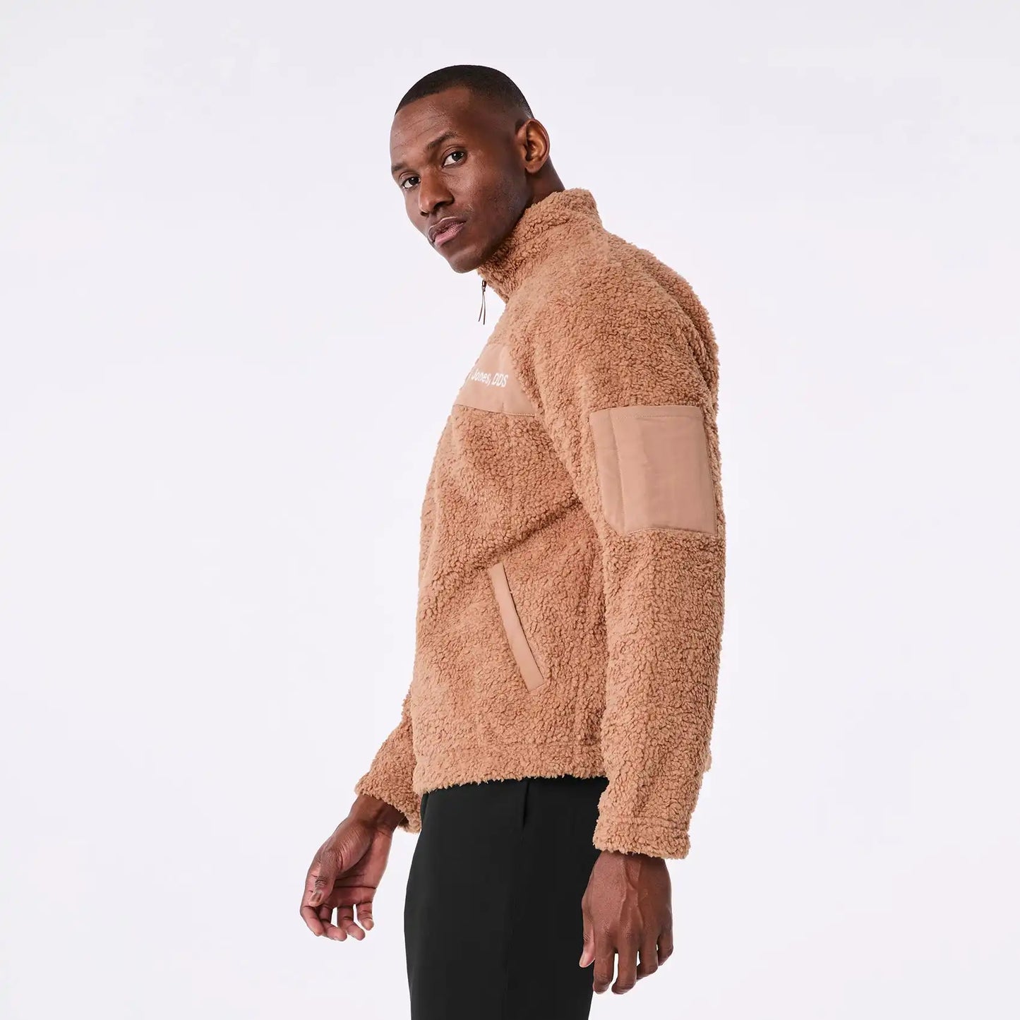 High-Pile Fleece Bomber Jacket