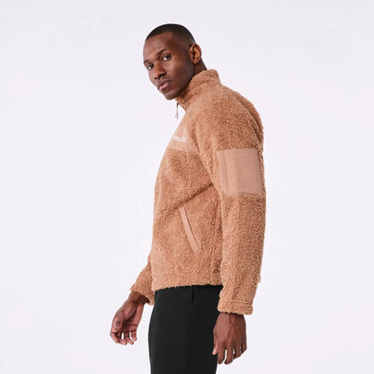 High-Pile Fleece Bomber Jacket