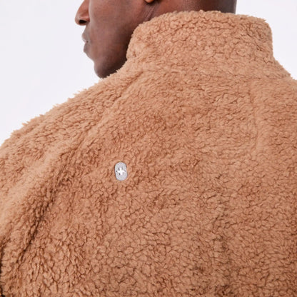 High-Pile Fleece Bomber Jacket
